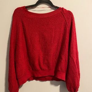 Free people balloon sleeve sweater